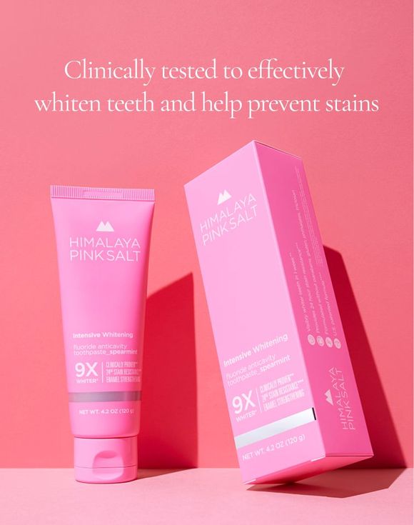 Himalaya Pink Salt Intensive Whitening Toothpaste