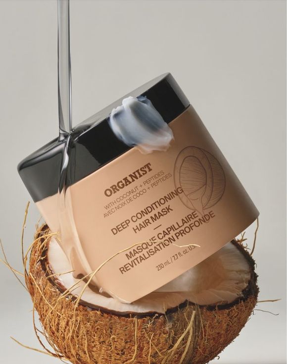 Organist Coconut + Peptides Deep Conditioning Hair Mask