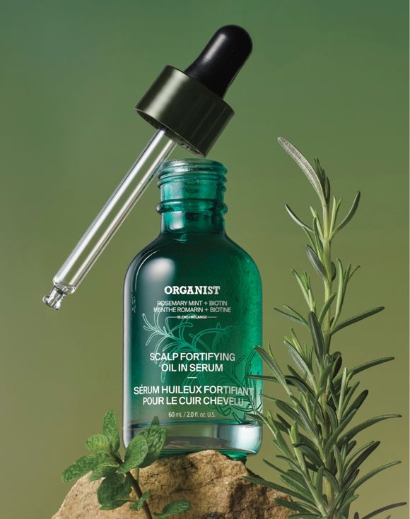 Organist Rosemary Mint + Biotin Scalp Fortifying Oil in Serum
