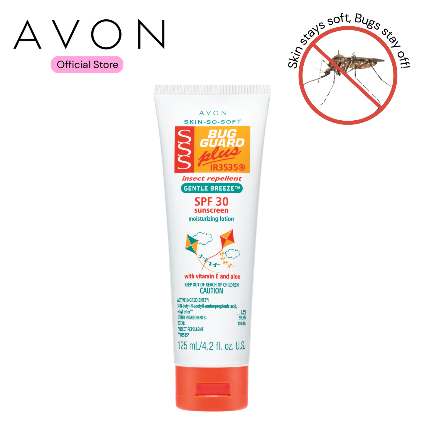 Skin So Soft Bug Guard Plus IR3535® Gentle Breeze® SPF 30 Lotion