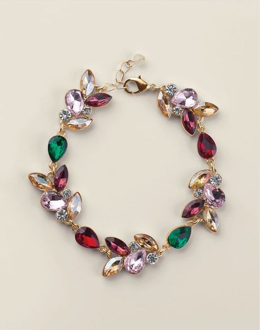 Autumn Crystal Fallscape Bracelet