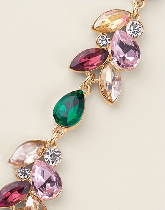 Autumn Crystal Fallscape Bracelet