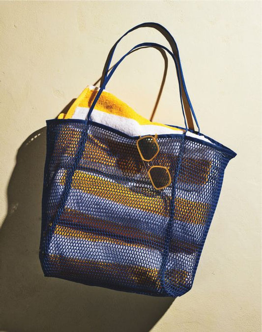 Beyond Glow Mesh Tote Beach Bag