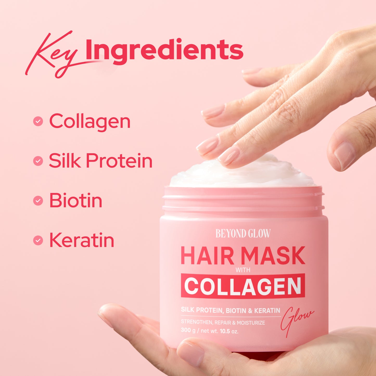 Beyond Glow Hair Mask with Collagen