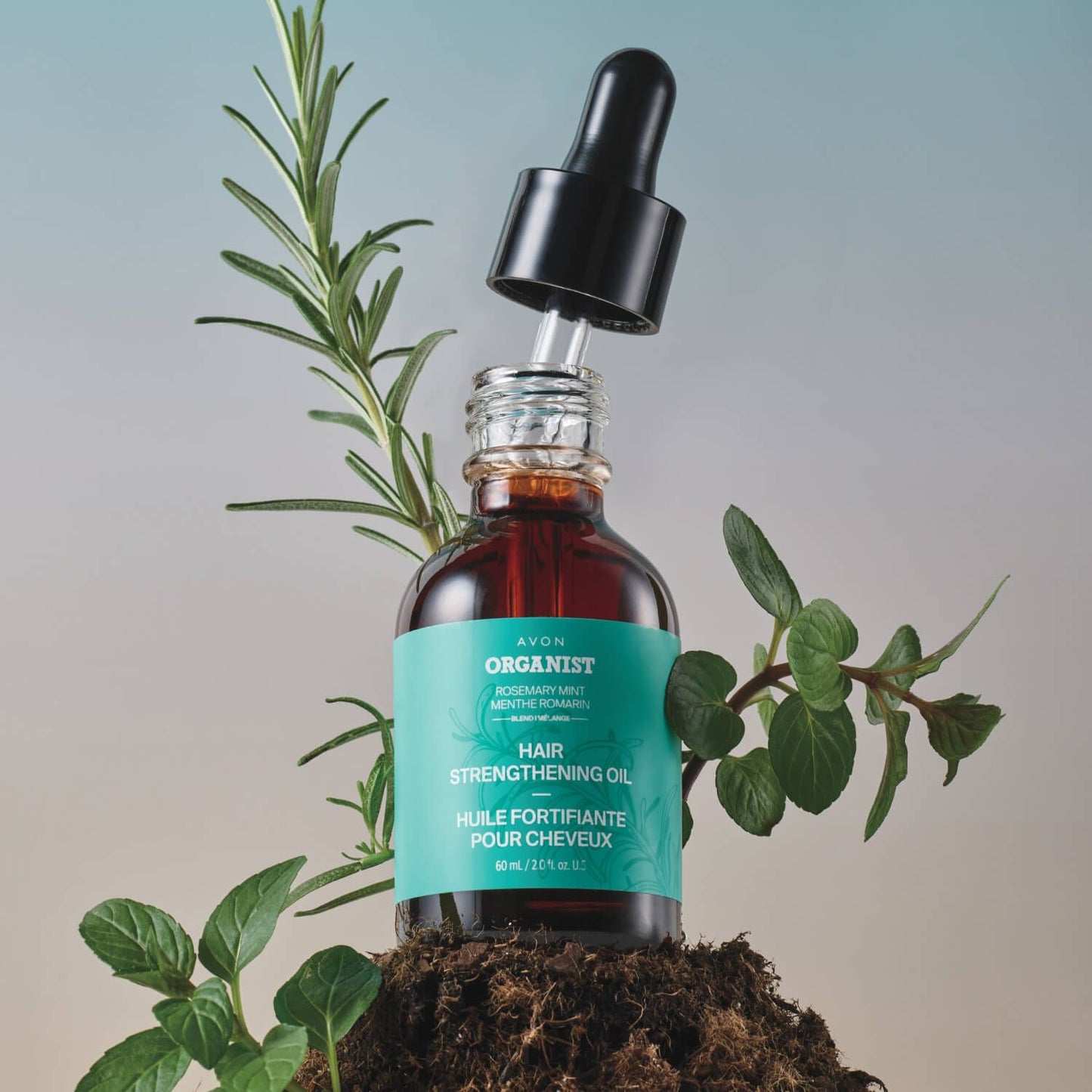 Organist Rosemary Mint Hair Strengthening Oil