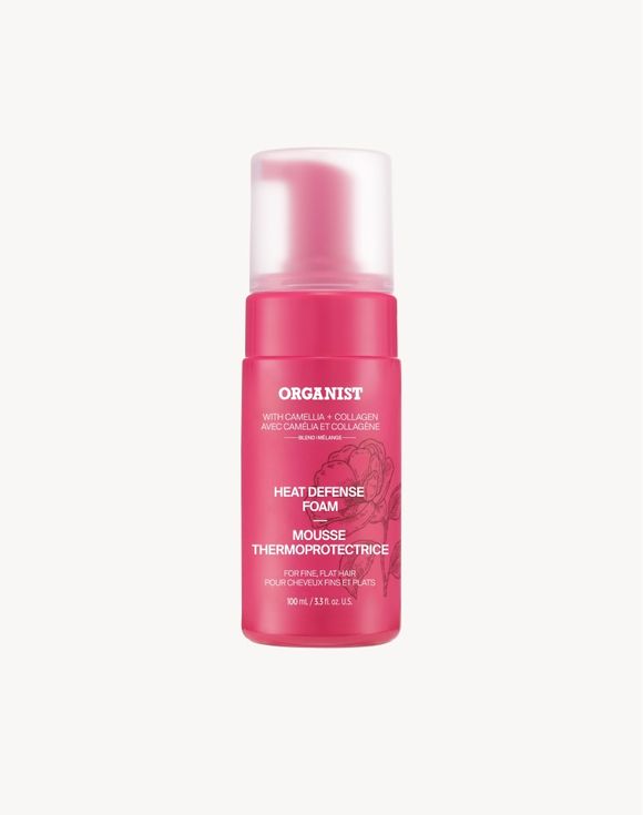 Organist with Camellia + Collagen Heat Defense Foam