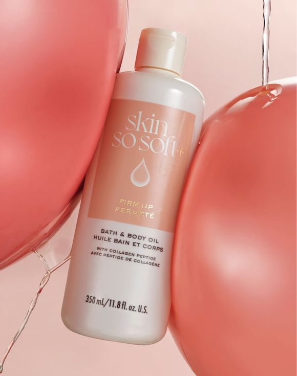 Skin So Soft+ Firm Up with Collagen Peptide Bath & Body Oil