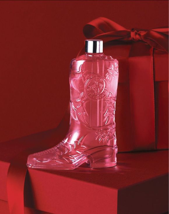 Wild Country Fragrance Boot Decanter - Vintage Cowboy Boot Perfume Decanter